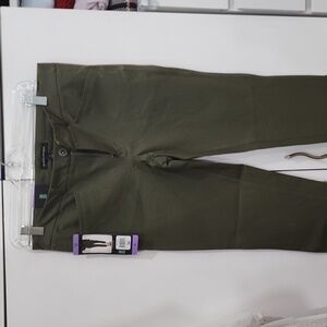 Green Banana Republic crop pant